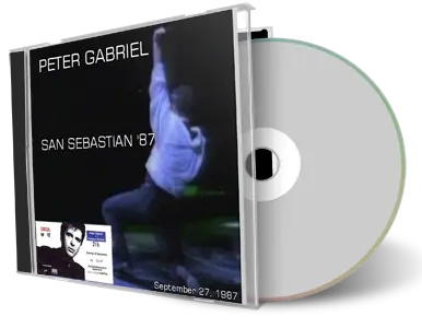 Artwork Cover of Peter Gabriel 1987-09-27 CD San Sebastian Audience