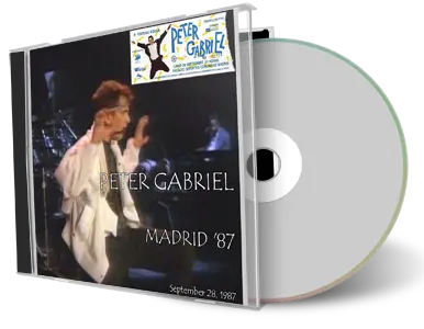 Artwork Cover of Peter Gabriel 1987-09-28 CD Madrid Audience