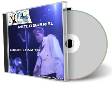 Artwork Cover of Peter Gabriel 1987-09-30 CD Barcelona Audience
