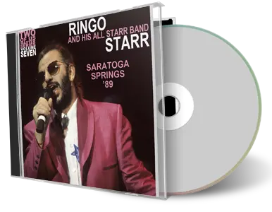 Artwork Cover of Ringo Starr and His All Starr Band 1989-08-04 CD Saratoga Springs Audience