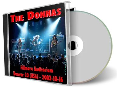 Artwork Cover of The Donnas 2002-10-16 CD Denver Audience