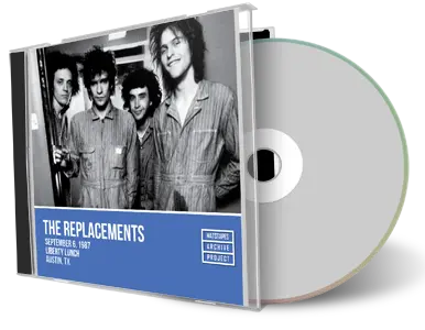 Artwork Cover of The Replacements 1987-09-06 CD Austin Audience