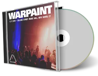 Artwork Cover of Warpaint 2019-05-17 CD New Haven Audience