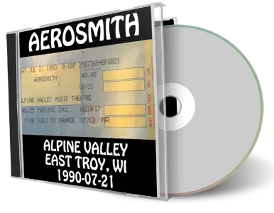 Artwork Cover of Aerosmith 1990-07-21 CD East Troy Audience