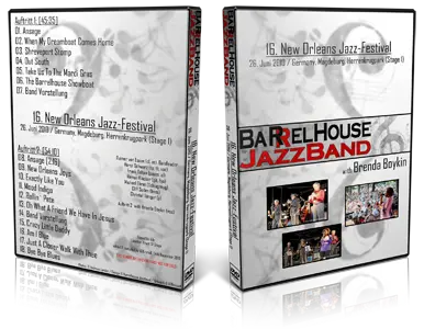 Artwork Cover of Barrelhouse Jazz Band 2010-06-25 DVD New Orleans Jazz Festival Audience