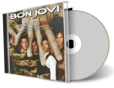 Artwork Cover of Bon Jovi 1993-06-06 CD Tokyo Audience