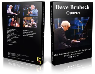 Artwork Cover of Dave Brubeck 2001-05-02 DVD Internationale Jazzwoche Burghausen Proshot