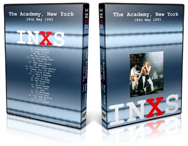 Artwork Cover of INXS 1993-05-18 DVD New York City Audience