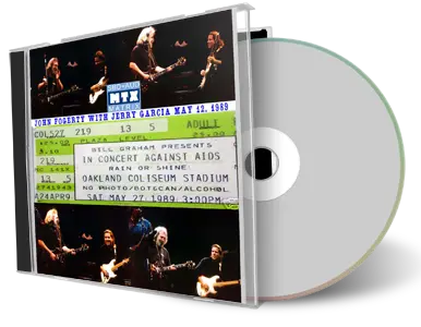 Artwork Cover of Jerry Garcia Band 1989-05-27 CD Oakland Soundboard