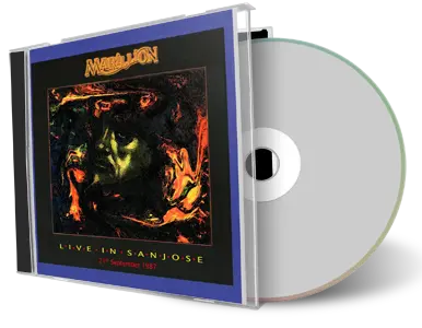Artwork Cover of Marillion 1987-09-21 CD San Jose Soundboard