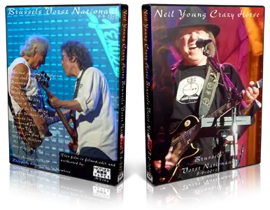 Artwork Cover of Neil Young 2013-06-08 DVD Brussels Audience