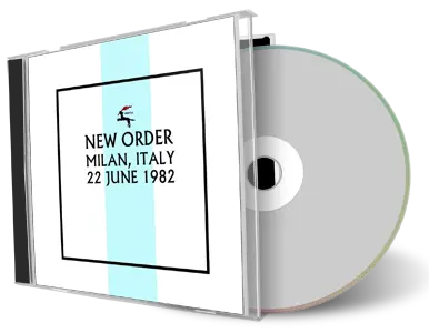 Artwork Cover of New Order 1982-06-22 CD Milan Soundboard