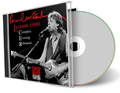 Artwork Cover of Paul McCartney 1989-08-24 CD New York City Audience