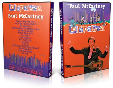 Artwork Cover of Paul McCartney 2015-07-31 DVD Chicago Proshot