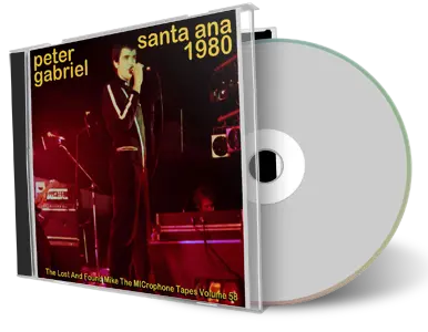 Artwork Cover of Peter Gabriel 1980-06-17 CD Santa Ana Audience