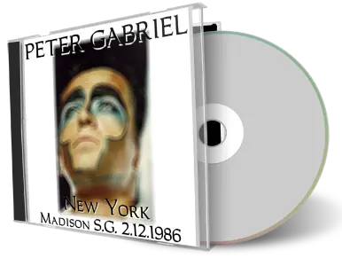 Artwork Cover of Peter Gabriel 1986-12-02 CD New York City Audience