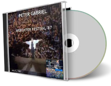 Artwork Cover of Peter Gabriel 1987-07-05 CD Werchter Festival Audience