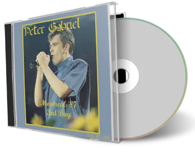 Artwork Cover of Peter Gabriel 1987-07-13 CD Montreal Audience