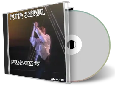 Artwork Cover of Peter Gabriel 1987-07-25 CD Milwaukee Audience
