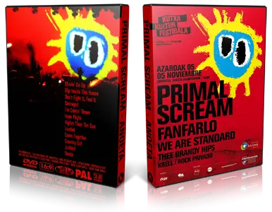 Artwork Cover of Primal Scream 2011-11-05 DVD San Sebastian Proshot