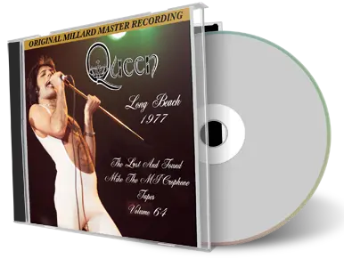Artwork Cover of Queen 1977-12-20 CD Long Beach Audience