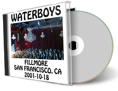 Artwork Cover of The Waterboys 2001-10-18 CD San Francisco Audience