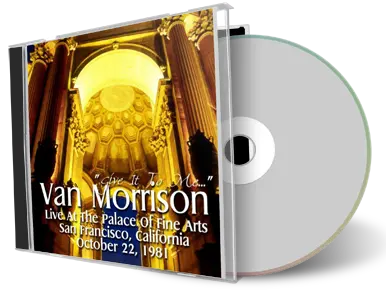 Artwork Cover of Van Morrison 1981-10-22 CD San Francisco Audience