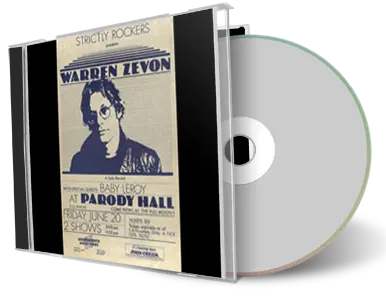 Artwork Cover of Warren Zevon 1986-06-20 CD Kansas City Audience