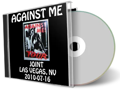 Artwork Cover of Against Me 2010-07-16 CD Las Vegas Audience