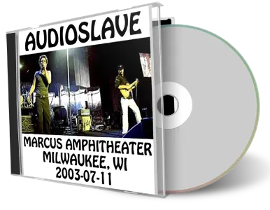 Artwork Cover of Audioslave 2003-07-11 CD Milwaukee Audience