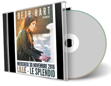 Artwork Cover of Beth Hart 2016-11-30 CD Lille Audience