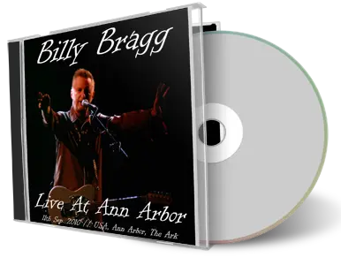 Artwork Cover of Billy Bragg 2010-09-11 CD Ann Arbor Audience
