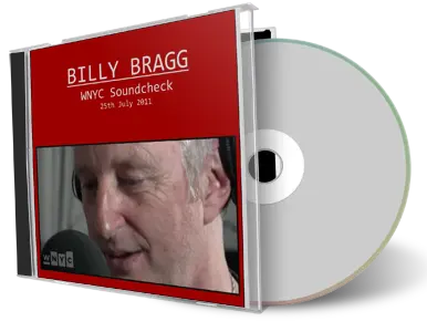 Artwork Cover of Billy Bragg 2011-07-25 CD New York City Soundboard