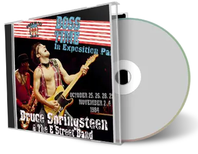 Artwork Cover of Bruce Springsteen Compilation CD Boss Time In Exposition Park 1984 Audience