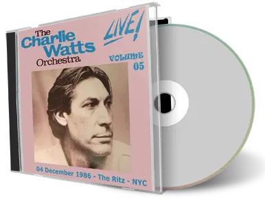 Artwork Cover of Charlie Watts Orchestra 1986-12-04 CD New York City Audience