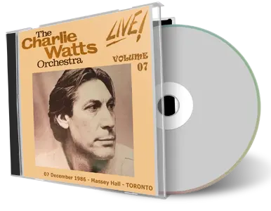Artwork Cover of Charlie Watts Orchestra 1986-12-07 CD Toronto Audience