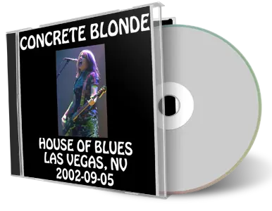 Artwork Cover of Concrete Blonde 2002-09-05 CD Las Vegas Audience