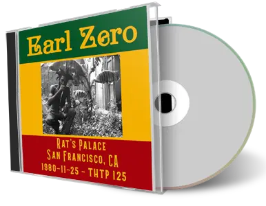 Artwork Cover of Earl Zero 1980-11-25 CD San Francisco Audience