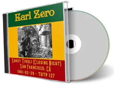 Artwork Cover of Earl Zero 1981-02-28 CD San Francisco Audience