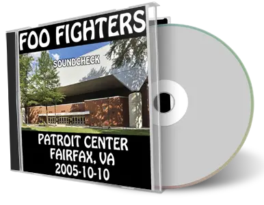 Artwork Cover of Foo Fighters 2005-10-10 CD Fairfax Soundboard