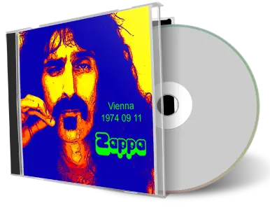 Artwork Cover of Frank Zappa 1974-09-11 CD Vienna Audience