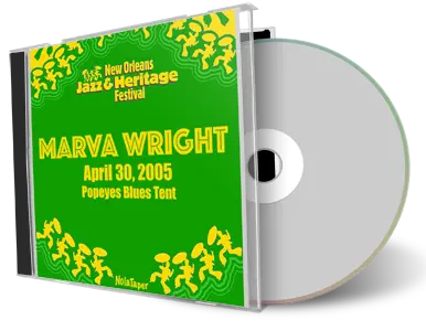 Artwork Cover of Marva Wright 2005-04-30 CD New Orleans Soundboard