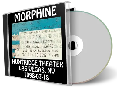 Artwork Cover of Morphine 1998-07-18 CD Las Vegas Audience
