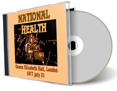 Artwork Cover of National Health 1977-07-31 CD London Audience
