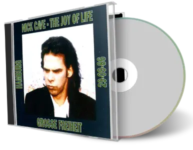 Artwork Cover of Nick Cave and The Bad Seeds 1986-09-29 CD Hamburg Soundboard