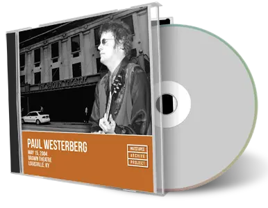Artwork Cover of Paul Westerberg 2004-05-15 CD Louisville Audience