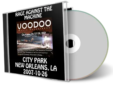Artwork Cover of Rage Against The Machine 2007-10-26 CD New Orleans Audience