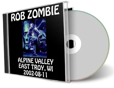 Artwork Cover of Rob Zombie 2002-08-11 CD East Troy Audience