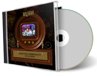 Artwork Cover of Rush 2010-07-23 CD Saratoga Springs Audience