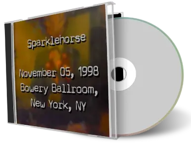 Artwork Cover of Sparklehorse 1998-11-05 CD New York City Soundboard
